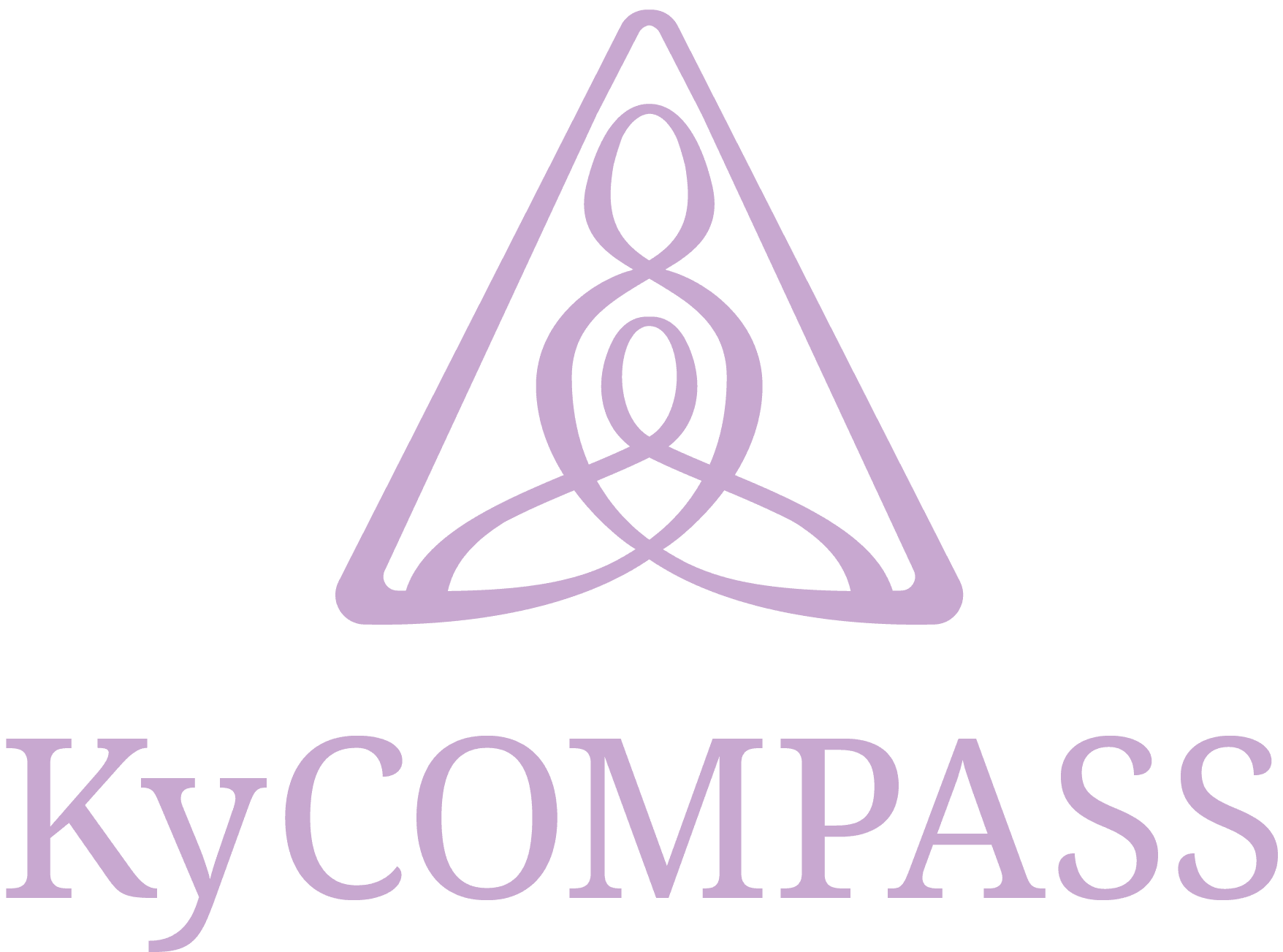 kycompass logo in violet