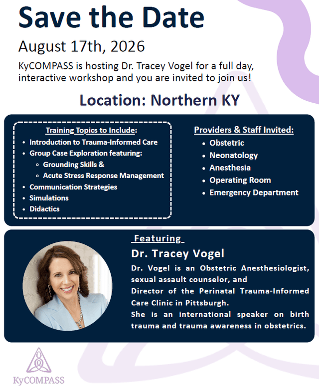 Save the Date: Trauma-Informed Care Workshop with Dr. Tracey Vogel