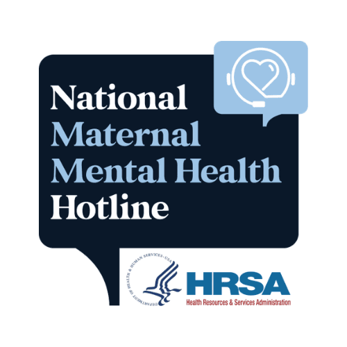 graphic for the National Maternal Mental Health Hotline